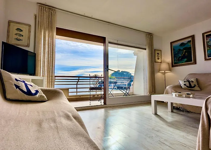 아파트 Evh124 En Primera Linea De Mar 또사데마르