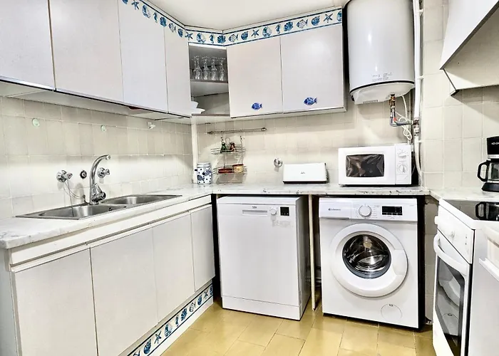 아파트 Evh124 En Primera Linea De Mar *