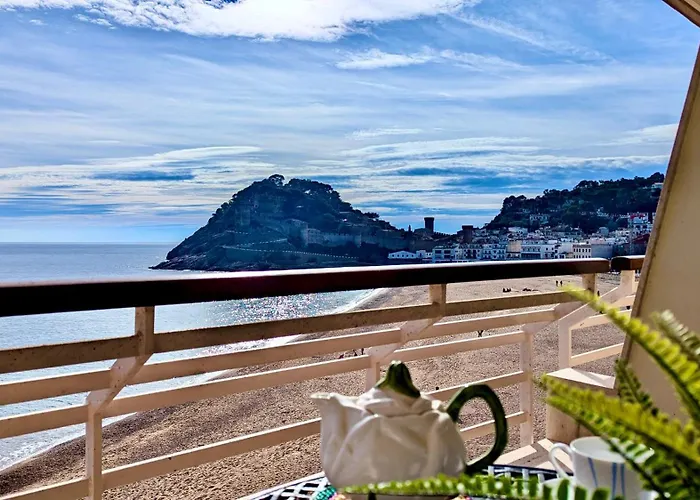 아파트 Evh124 En Primera Linea De Mar 또사데마르