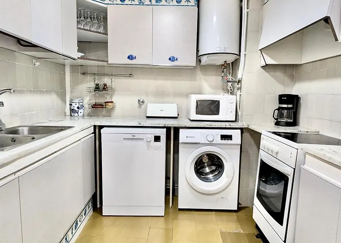 아파트 Evh124 En Primera Linea De Mar 또사데마르