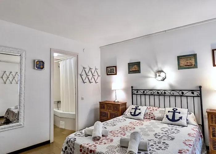 아파트 Evh124 En Primera Linea De Mar 또사데마르